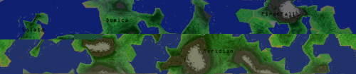 Topographical relief map of Lave (Marster Projection) - image created from FFE screenshots
