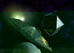 What OXPs can do: Griff Cobra and Griff Coriolis - taken from oolite.org